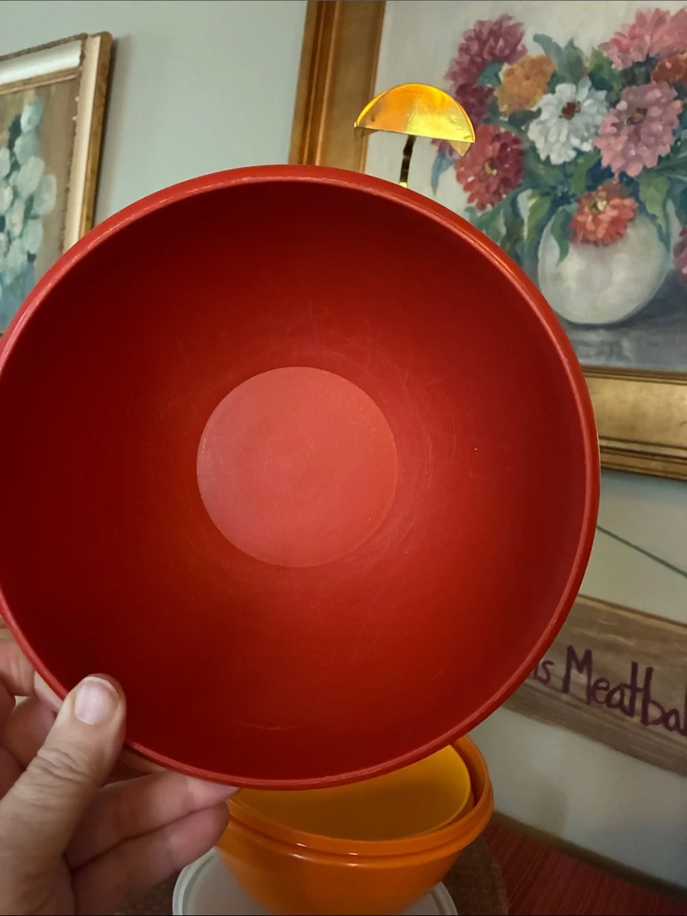 Tupperware vintage harvest